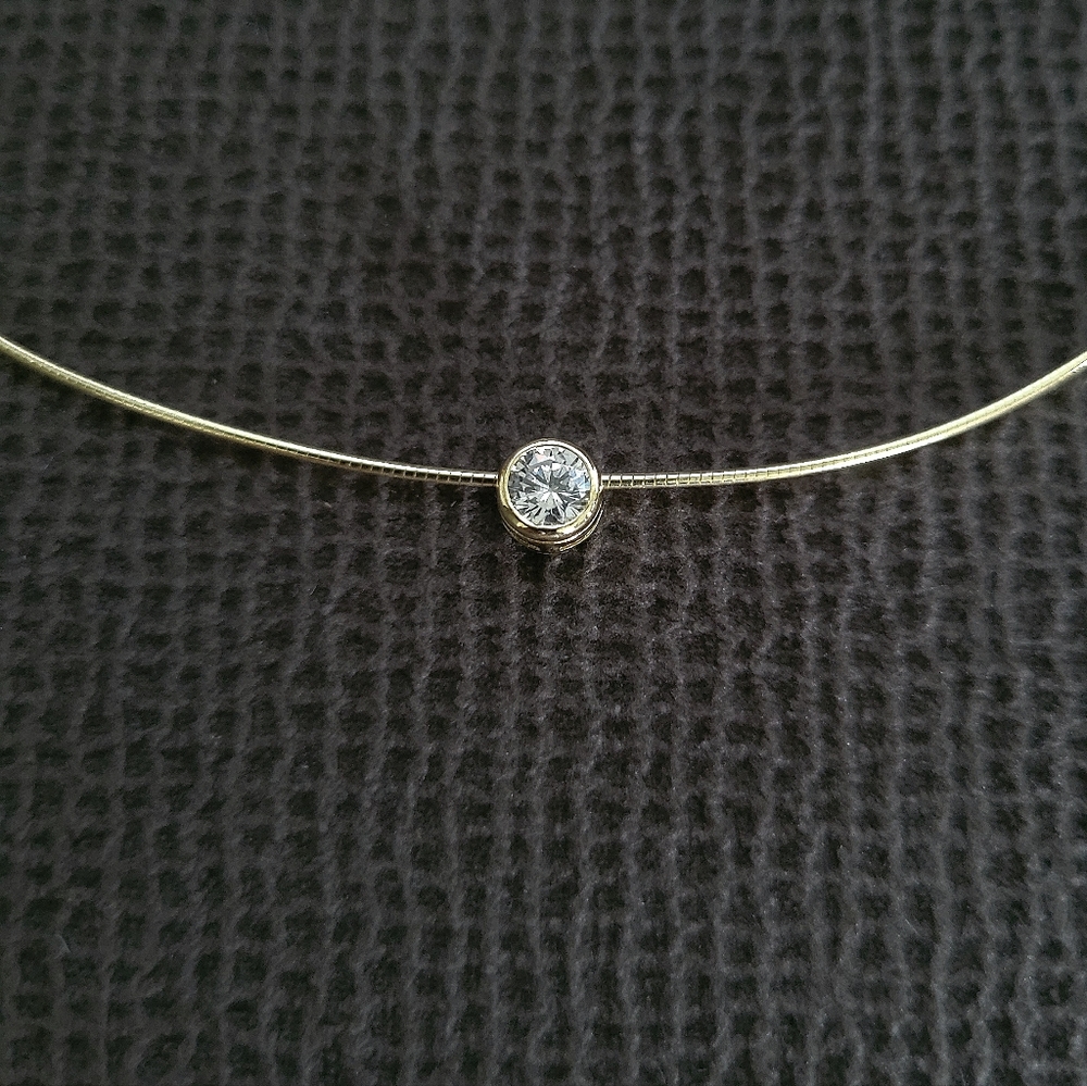 Mia Fiore Cubic Zirconia💎 Slider Necklace - NWT - Picture 12 of 16